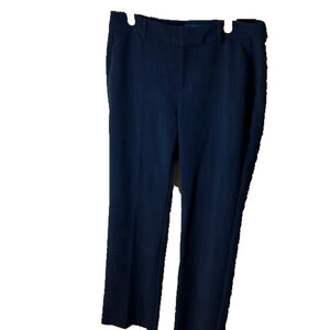 Old Navy Harper mid rise ankle length navy dress pants Size 8 normcore